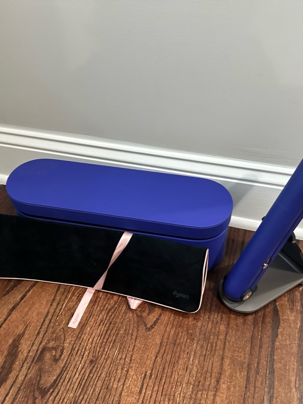 Dyson Blue-Purple Hair Styling Set with Carry Case